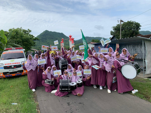 Semarak Milad Ke-112 Muhammadiyah Cabang Gantiwarno Meriahkan Balai Desa Kerten