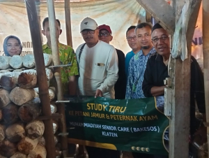 Muhammadiyah Senior Care Klaten (BAKESOS) Gelar Studi Tiru untuk Kembangkan Usaha Produktif Lansia.