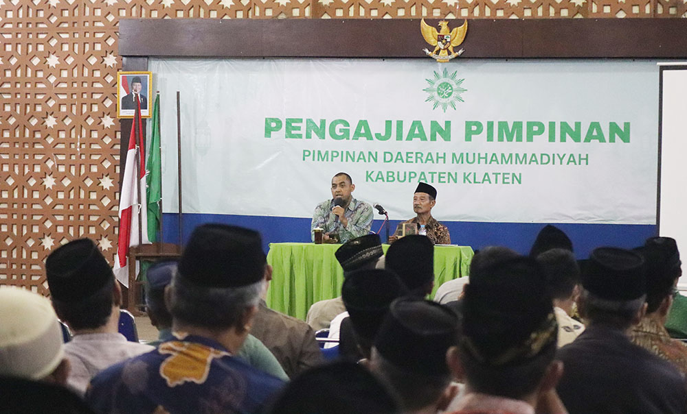 Pengajian Rutin PDM Klaten Ajak 200 Jamaah Aktif di Persyarikatan dan Jaga Sinergi Majelis